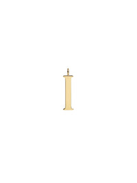 OK PORTE_Pendentif pour petite maroquinerie Alphabet en laiton - Gold Color
