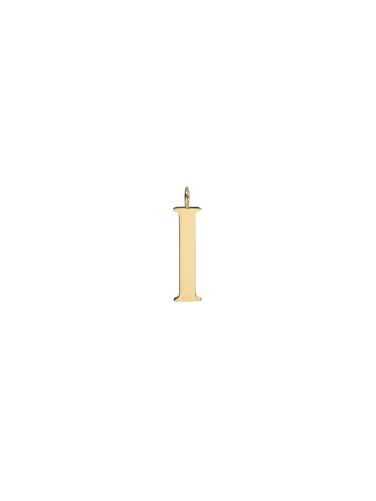 OK PORTE_Pendentif pour petite maroquinerie Alphabet en laiton - Gold Color