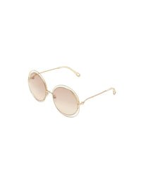 OK PORTE_Lunettes de soleil Carlina - Gold & Nude