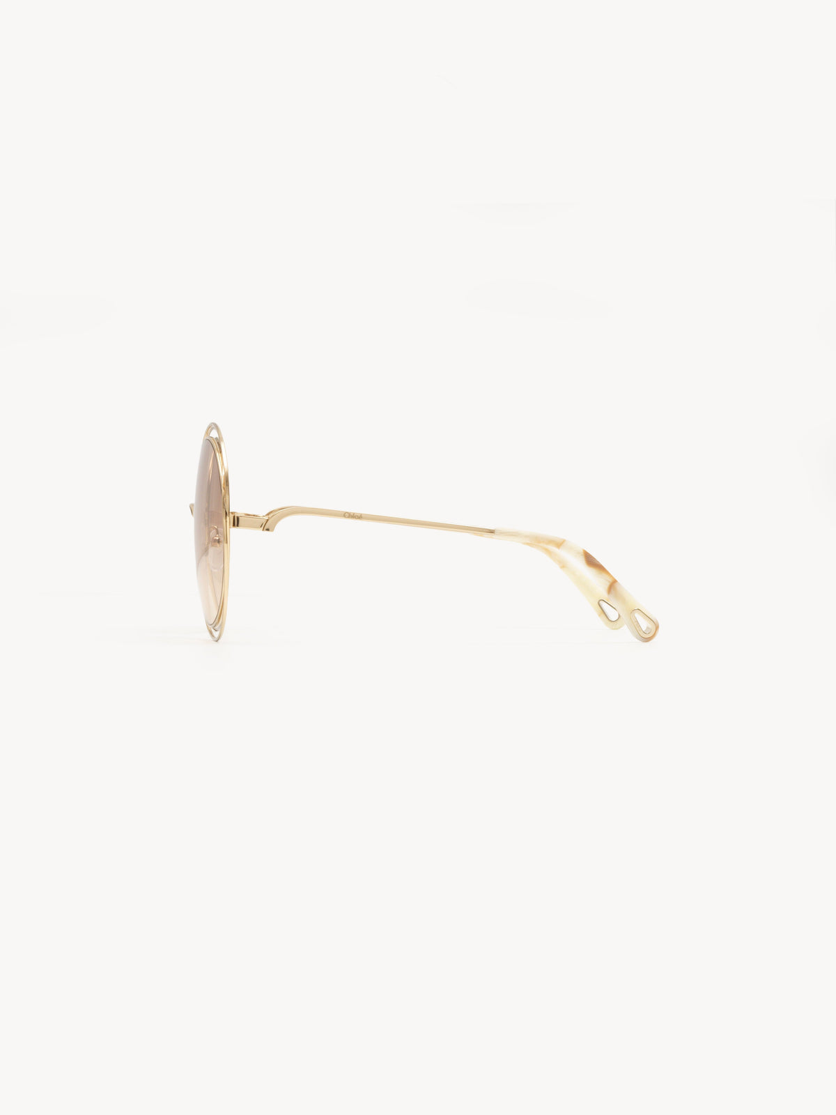 OK PORTE_Lunettes de soleil Carlina - Gold & Nude