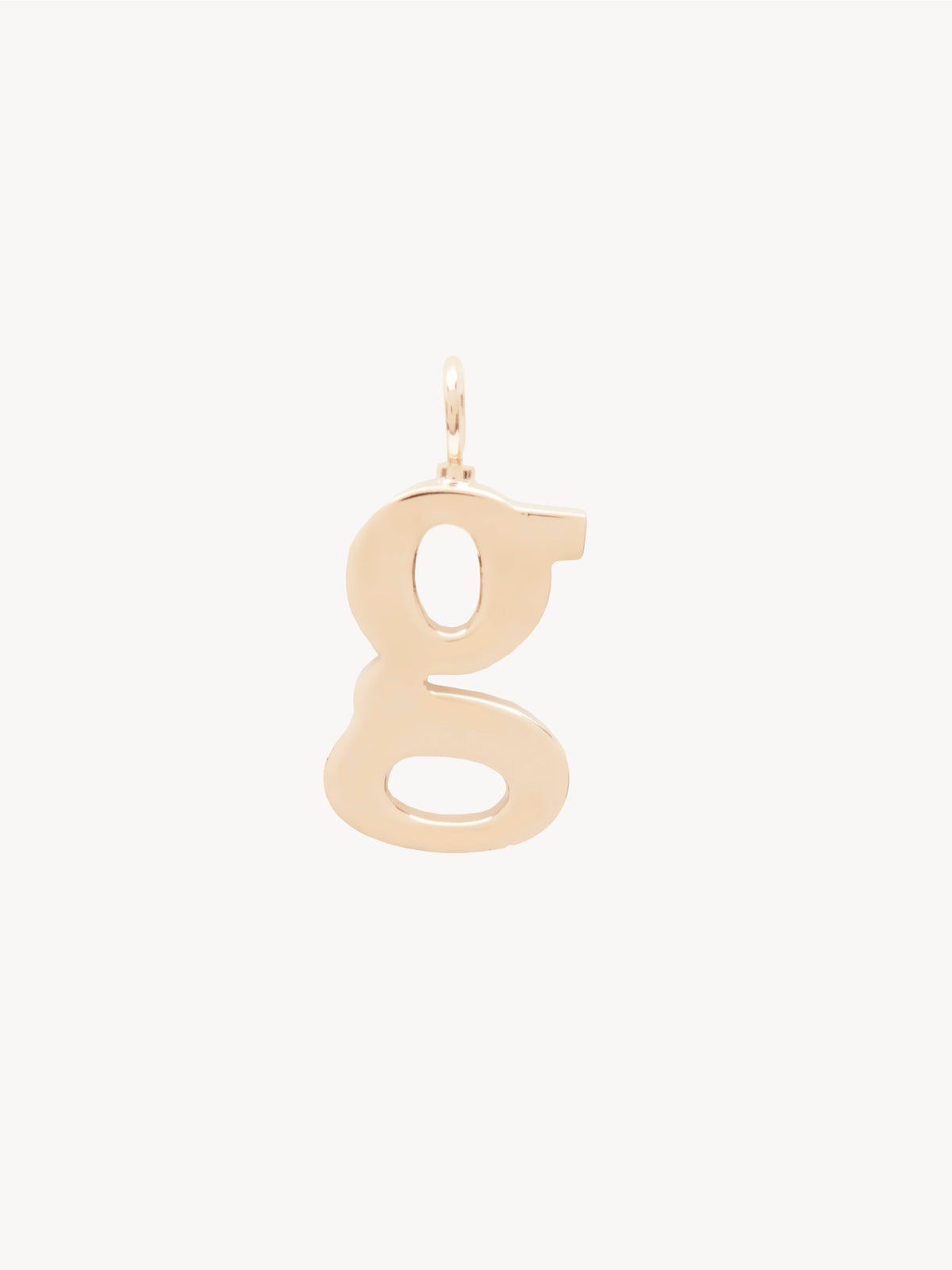 NO PORTE_Light Gold CHARM G - Light Gold