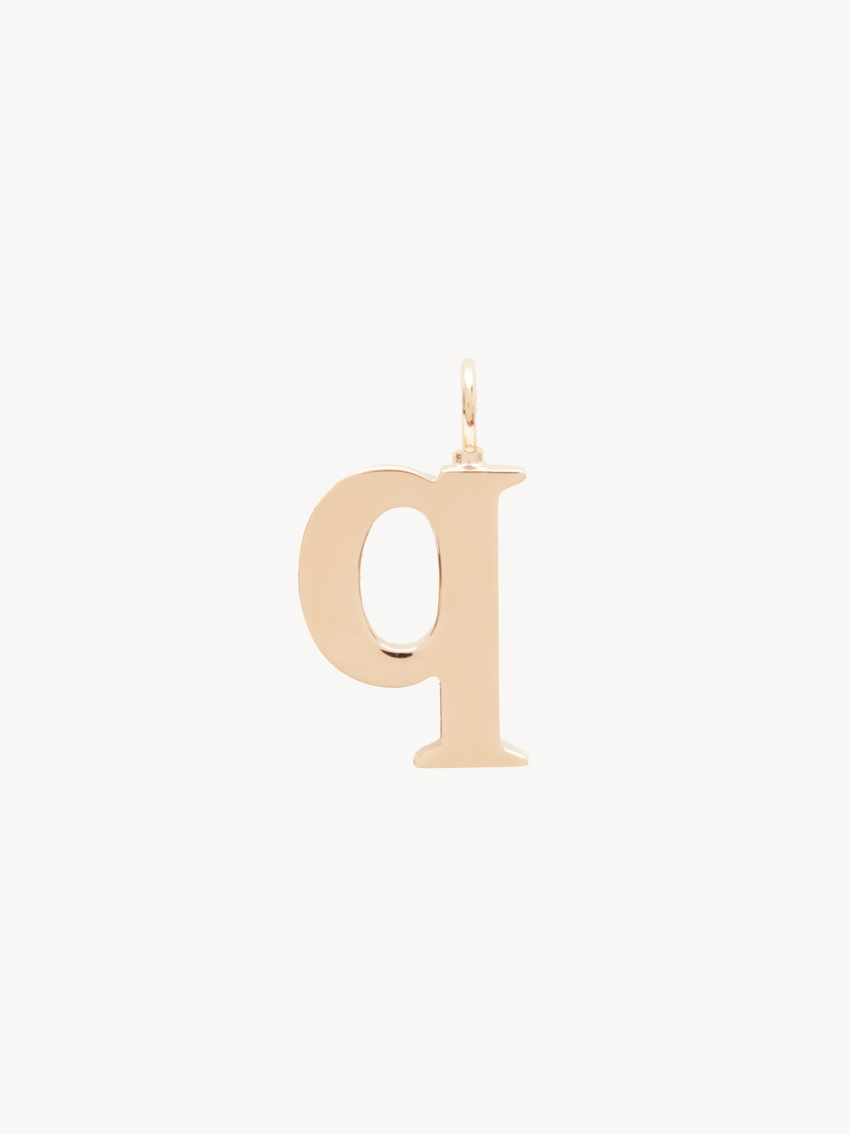 NO PORTE_Light Gold CHARM Q - Light Gold