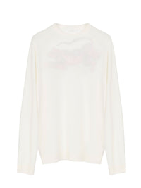 OK PORTE_White CARDIGAN - White