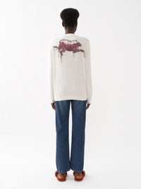 OK PORTE_White CARDIGAN - White
