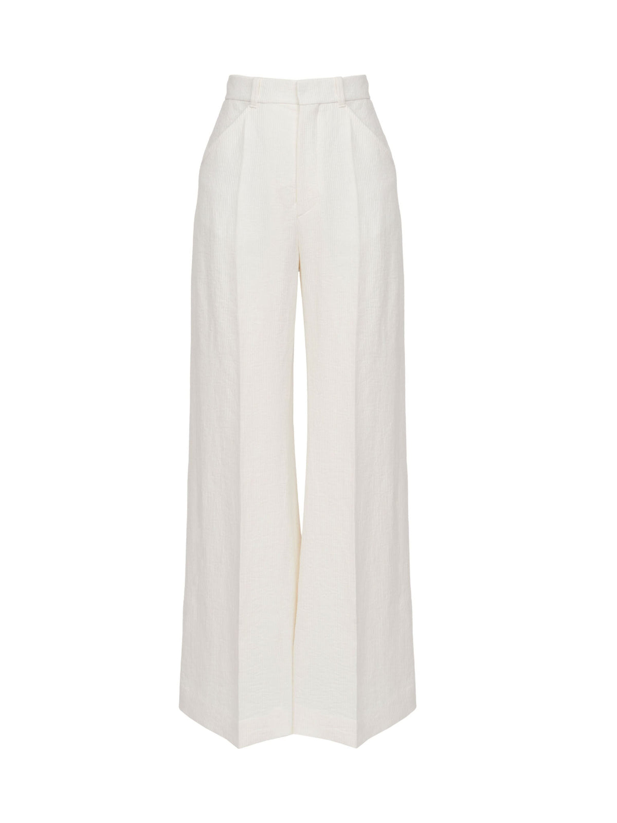 OK PORTE_Iconic Milk TROUSERS - Iconic Milk