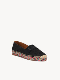 NO PORTE_Espadrilles Piia 20 en cuir - Black