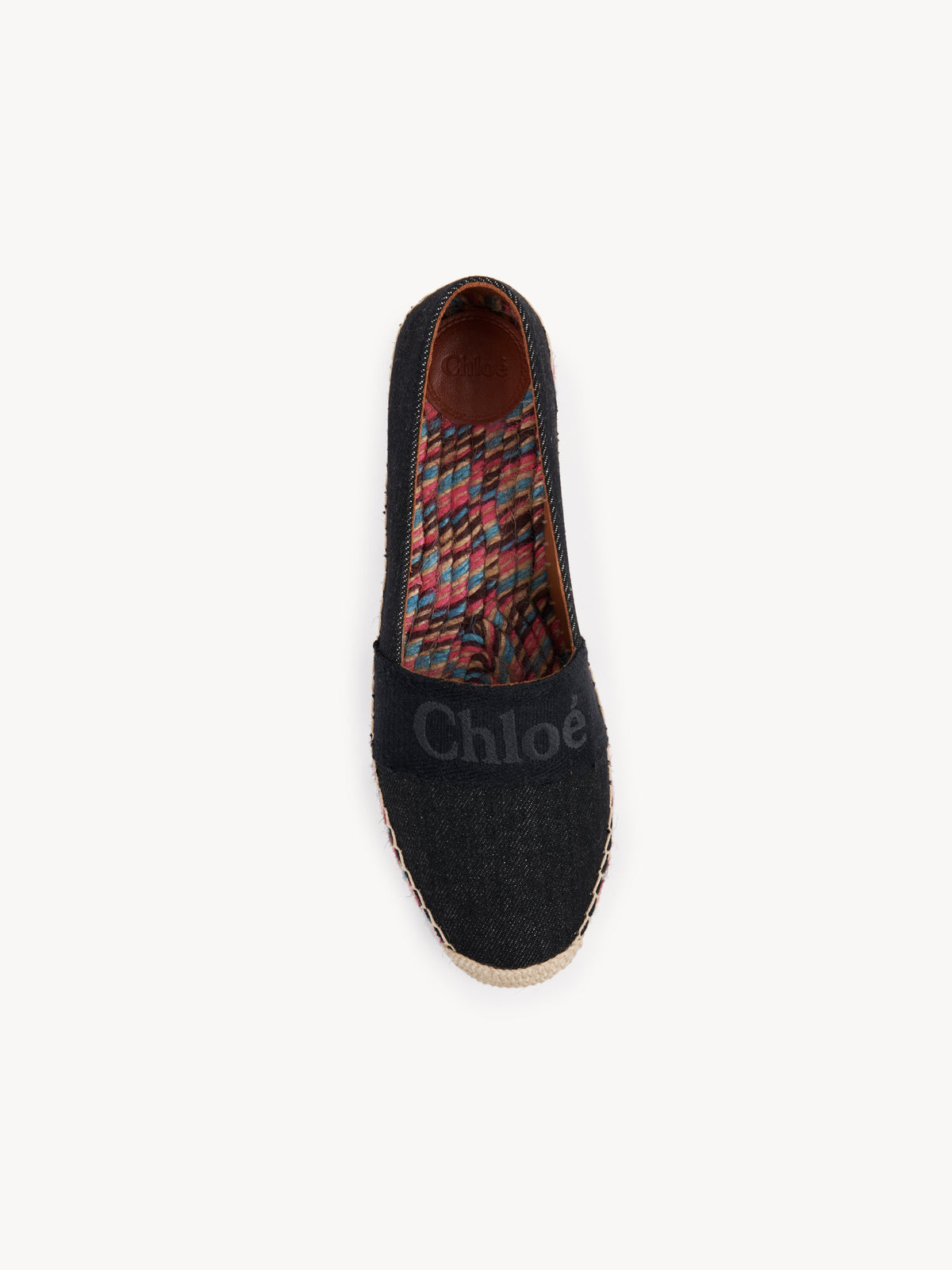 NO PORTE_Espadrilles Piia 20 en cuir - Black