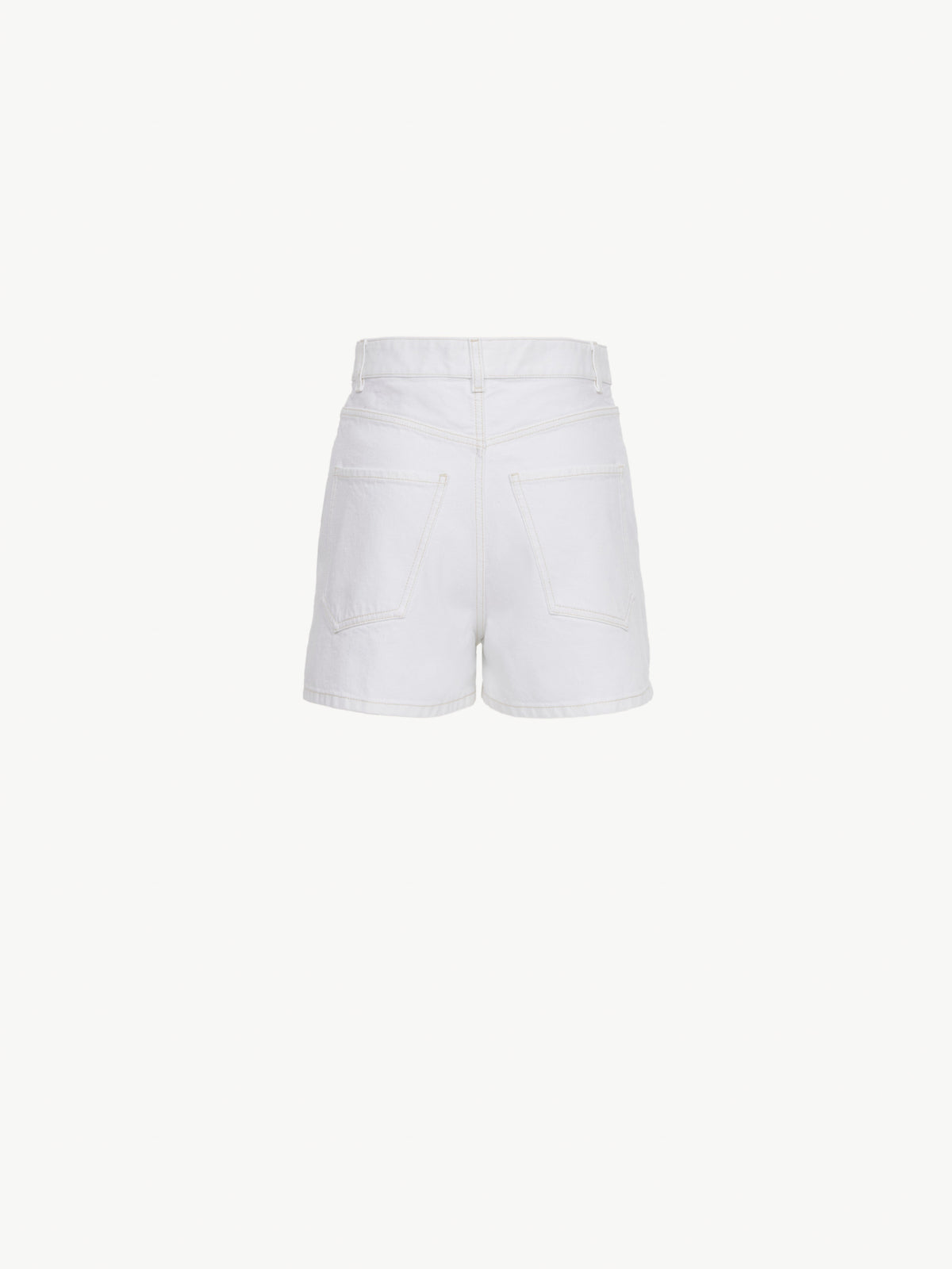OK PORTE_White SHORT - White