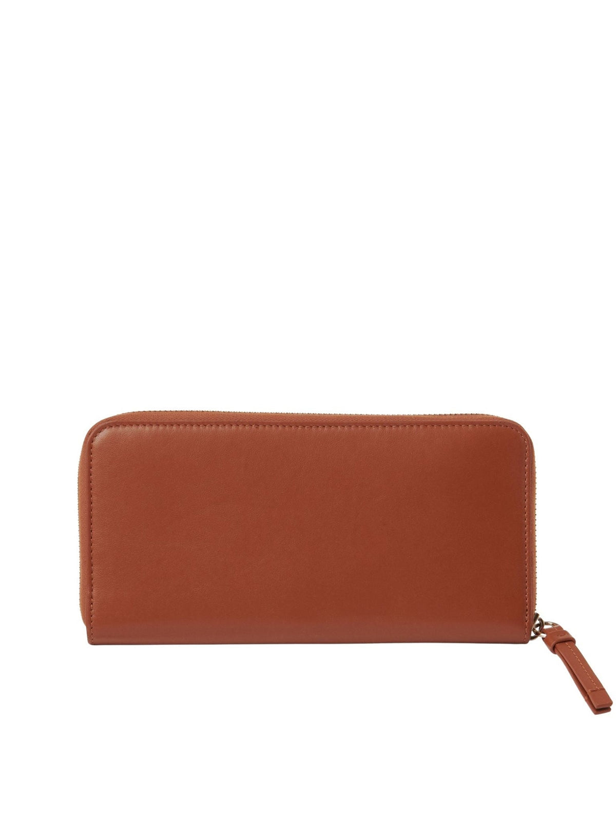 NO PORTE_Portefeuille long zippé Chloé Sense en cuir - Caramel