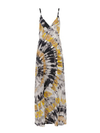 NO PORTE_Multicolor Grey DRESS - Multicolor Grey