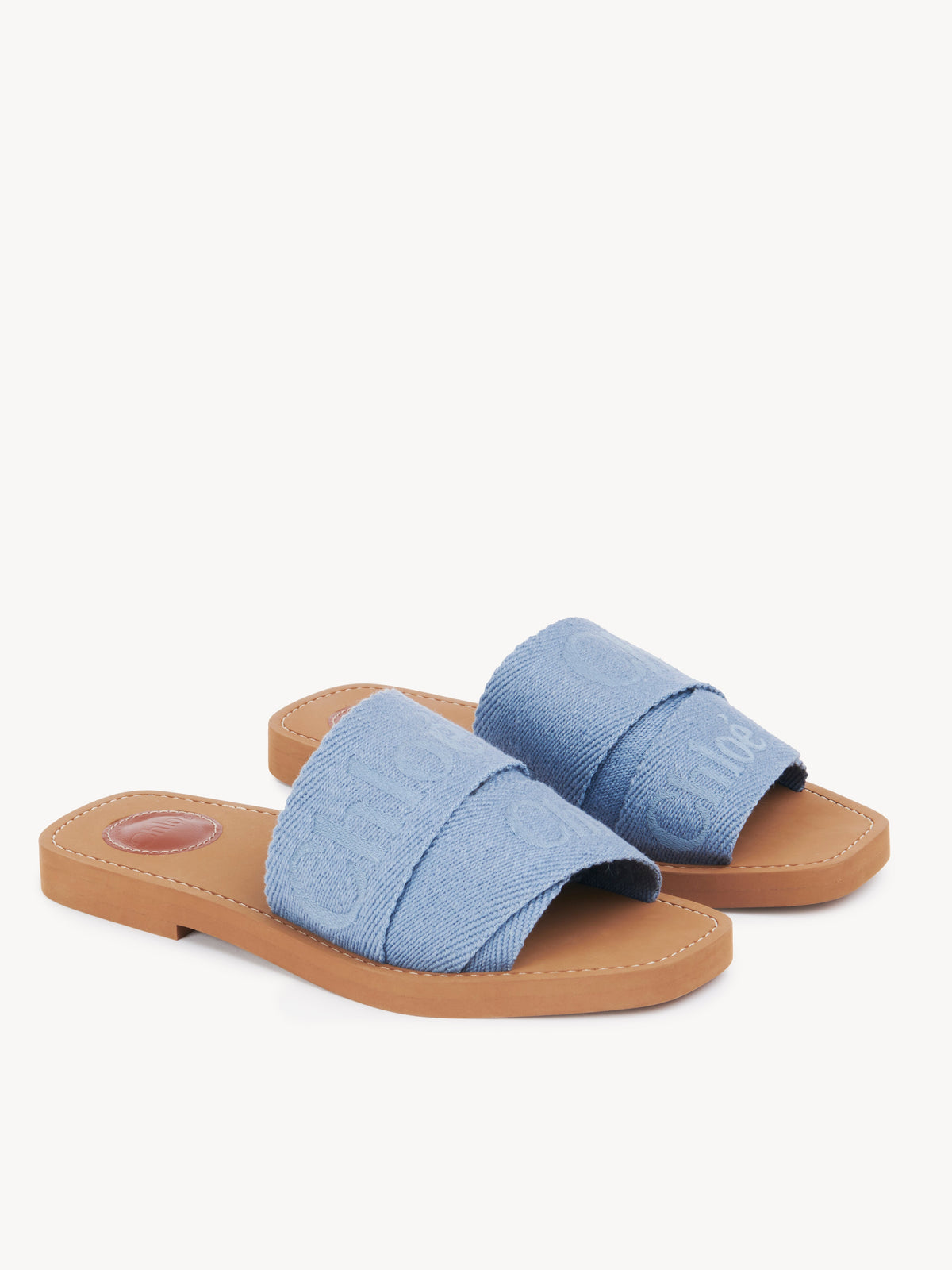 NO PORTE_Washed Blue SLIDES - Washed Blue