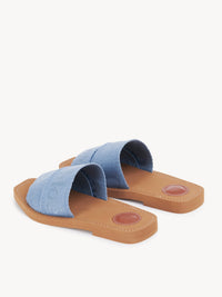 NO PORTE_Washed Blue SLIDES - Washed Blue