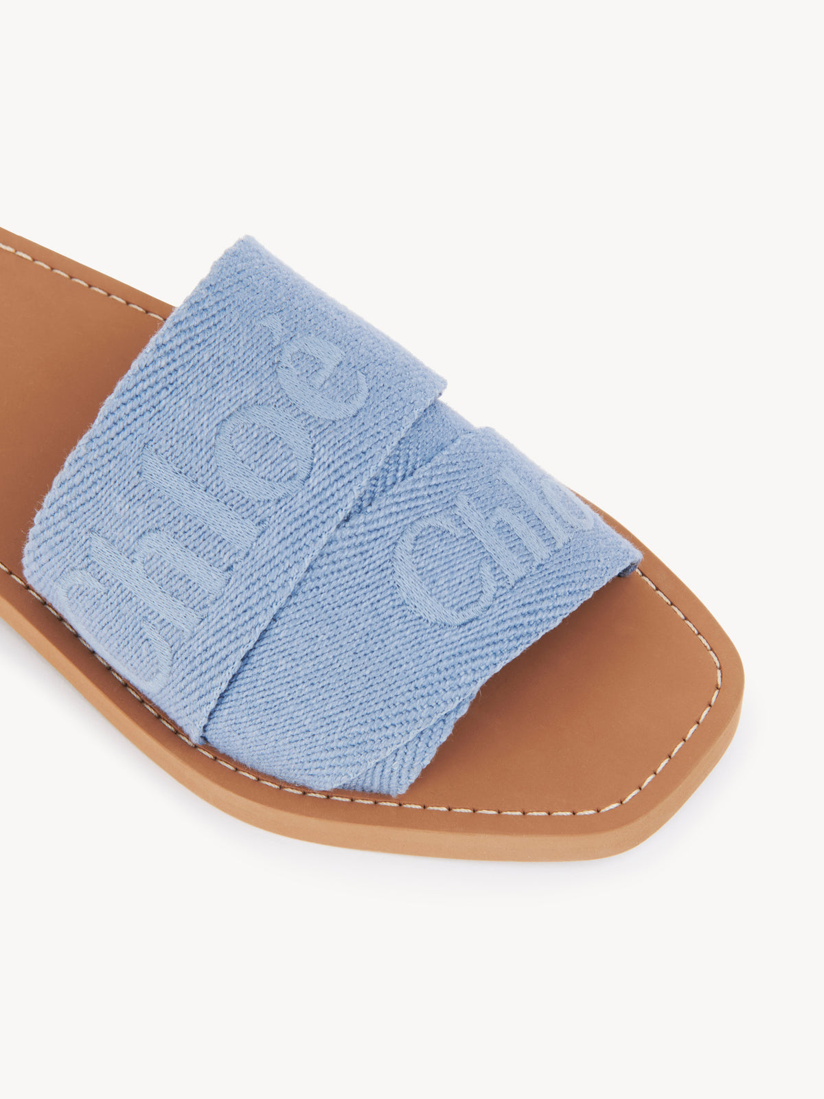 NO PORTE_Washed Blue SLIDES - Washed Blue