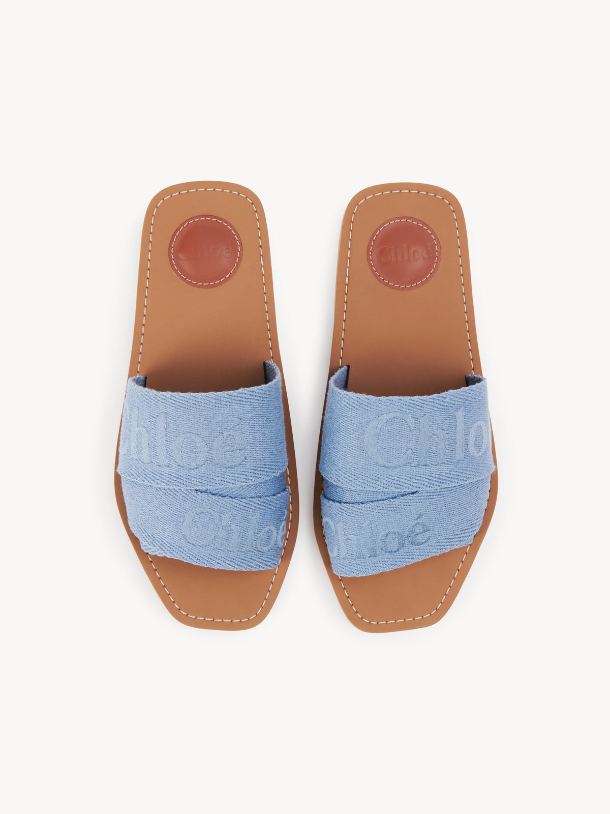 NO PORTE_Washed Blue SLIDES - Washed Blue