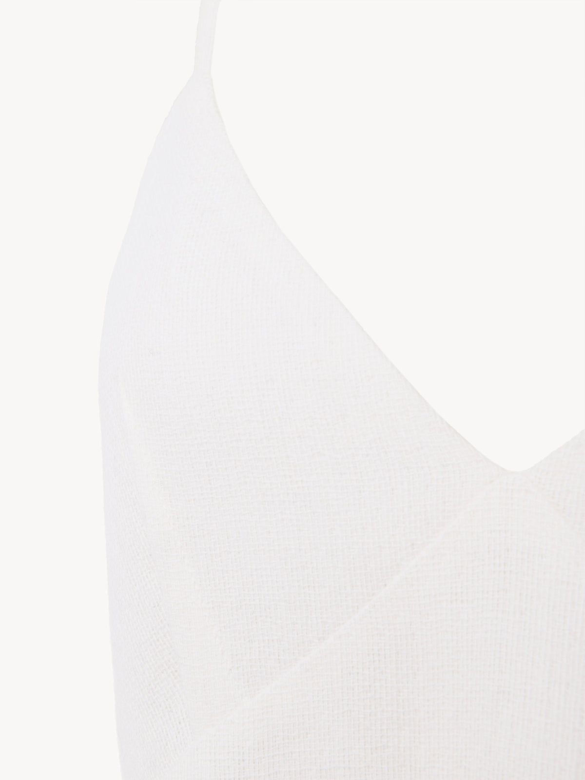 OK PORTE_Robe en laine et cachemire - Eden White
