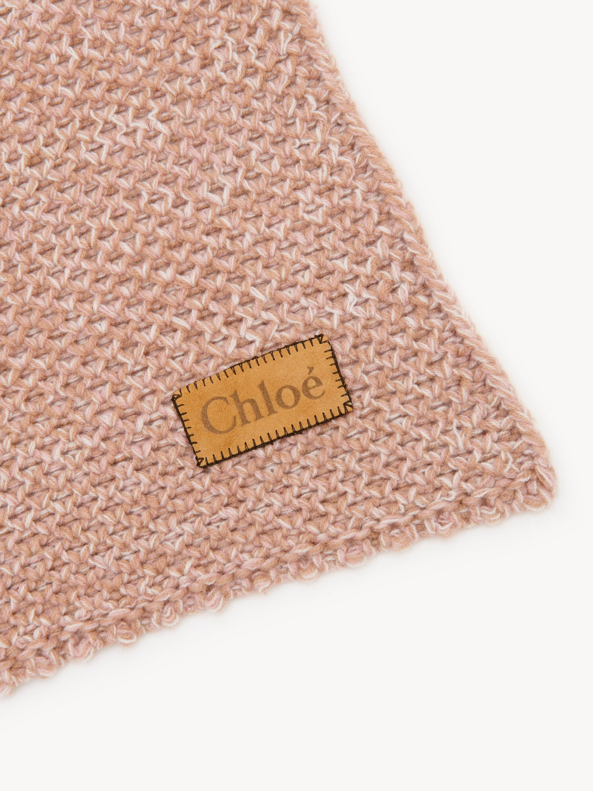 OK PORTE_Beige & Pink STOLE SCARF - Beige & Pink