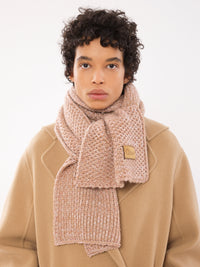 OK PORTE_Beige & Pink STOLE SCARF - Beige & Pink