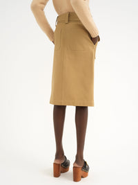 OK PORTE_Past Khaki SKIRT - Past Khaki