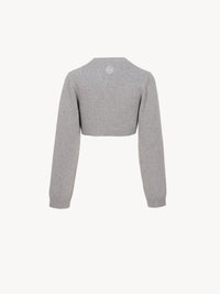 NO PORTE_Cotton Grey CARDIGAN - Cotton Grey