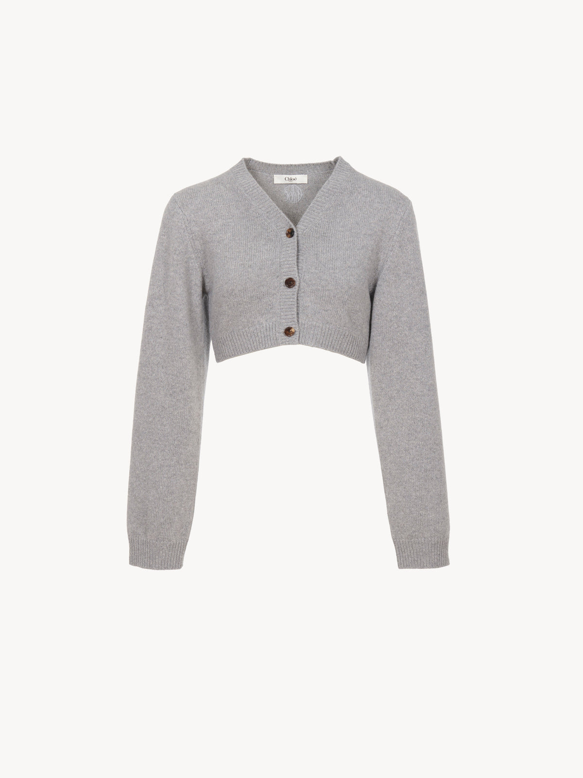 NO PORTE_Cotton Grey CARDIGAN - Cotton Grey