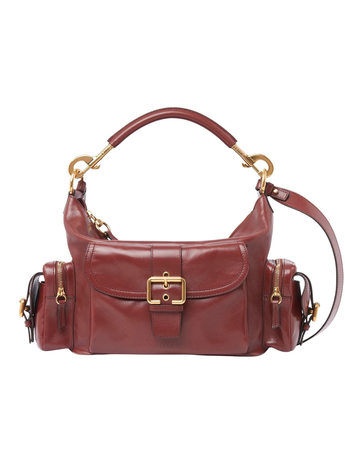 OK PORTE_Sac à main Camera Bag en cuir - Dawn Red