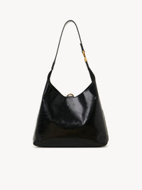 OK PORTE_Petit sac porté épaule Marcie en cuir - Black