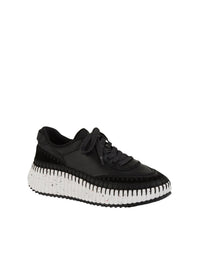 OK PORTE_Sneakers Nama compensées - Black