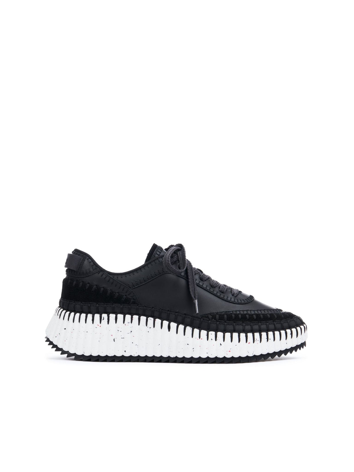OK PORTE_Sneakers Nama compensées - Black