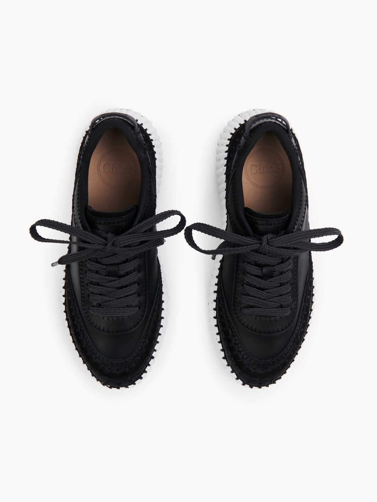 OK PORTE_Sneakers Nama compensées - Black