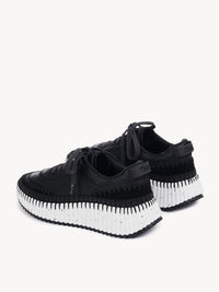 OK PORTE_Sneakers Nama compensées - Black