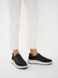 OK PORTE_Sneakers Nama compensées - Black