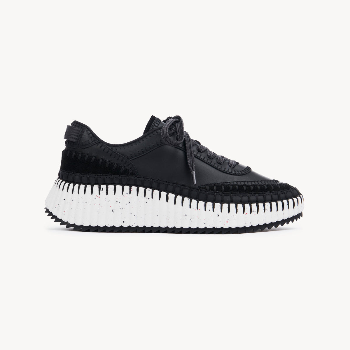 OK PORTE_Sneakers Nama compensées - Black