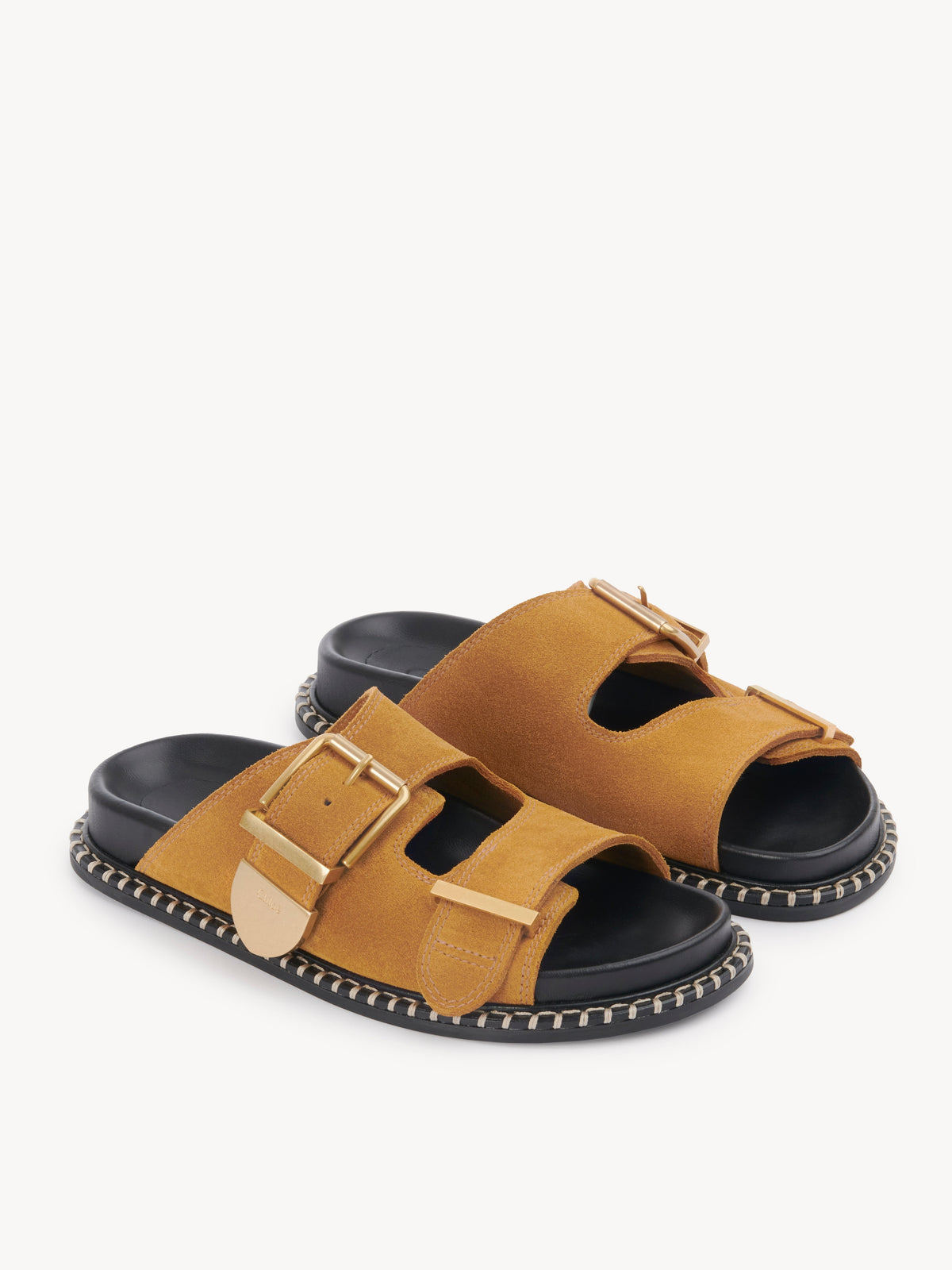 OK PORTE_Sandales Rebecca en cuir - Sand Brown