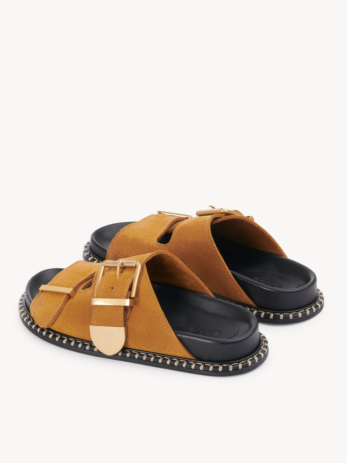 OK PORTE_Sandales Rebecca en cuir - Sand Brown