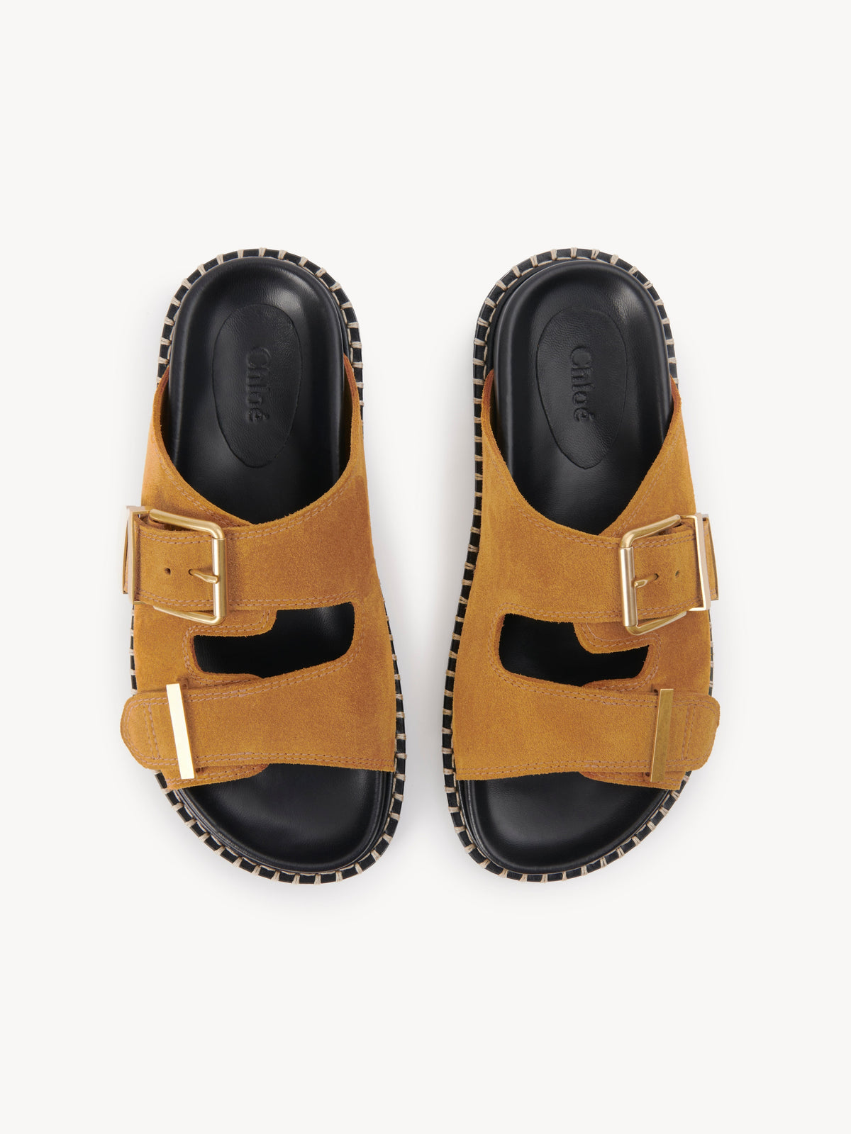 OK PORTE_Sandales Rebecca en cuir - Sand Brown