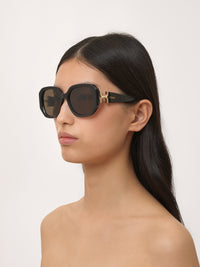 OK PORTE_Black SUNGLASSES - Black