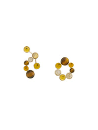 OK PORTE_Boucles d'oreilles Zodiac en laiton - Multicolor