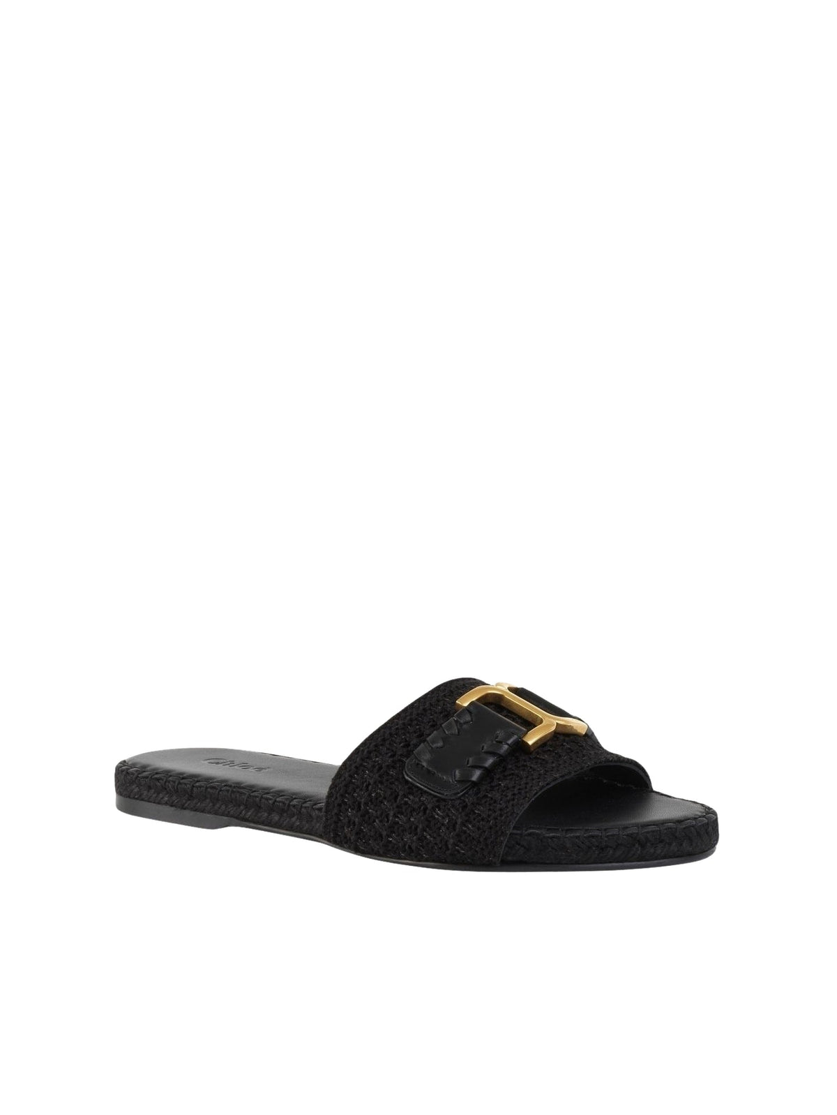 OK PORTE_Sandales Marcie en cuir - Black