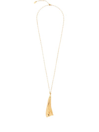 OK PORTE_Collier Blooma en laiton - Bright Gold