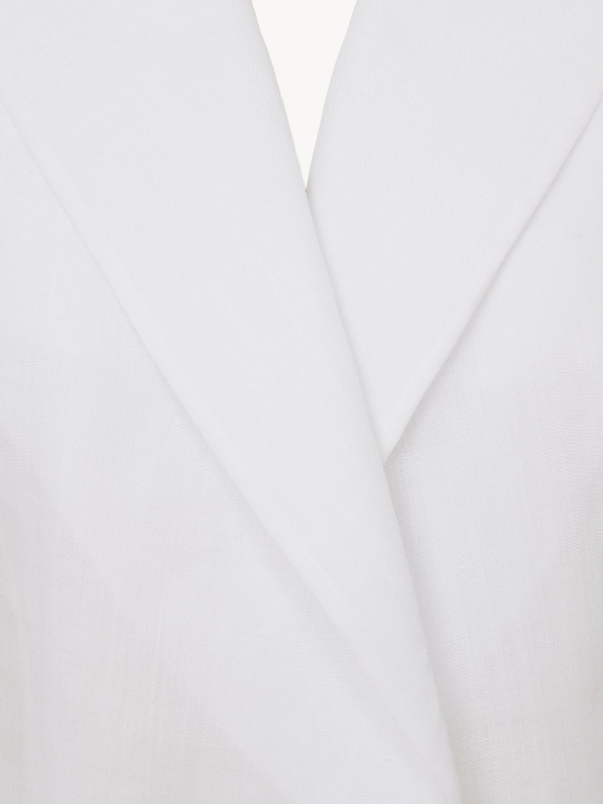 OK PORTE_Veste blazer droit - White