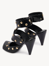OK PORTE_Escarpins Jade en cuir - Black