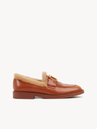 OK PORTE_Mocassins Marcie en cuir - Cognac Brown