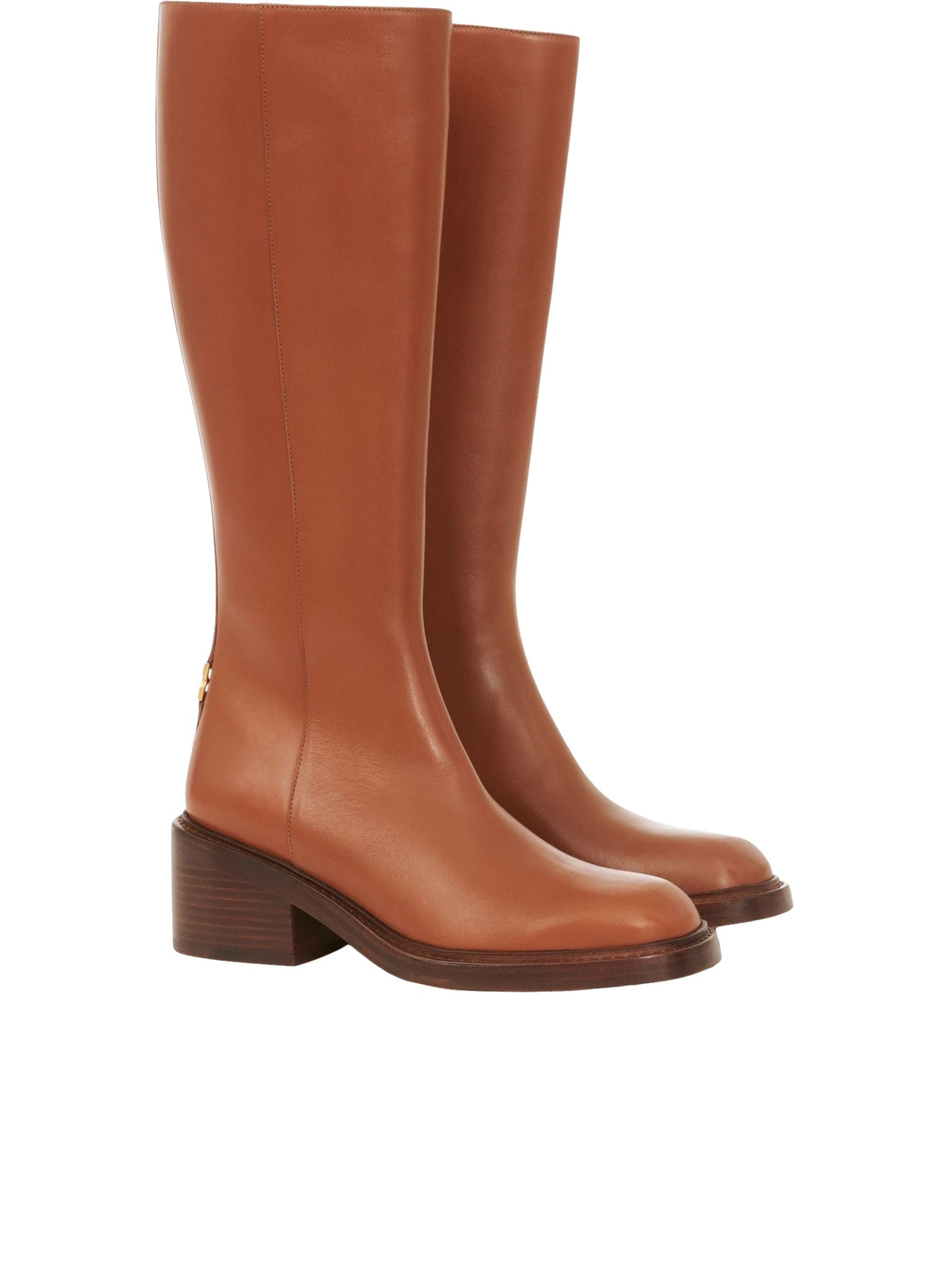 NO PORTE_Bottes Marcie en cuir - Clay Brown