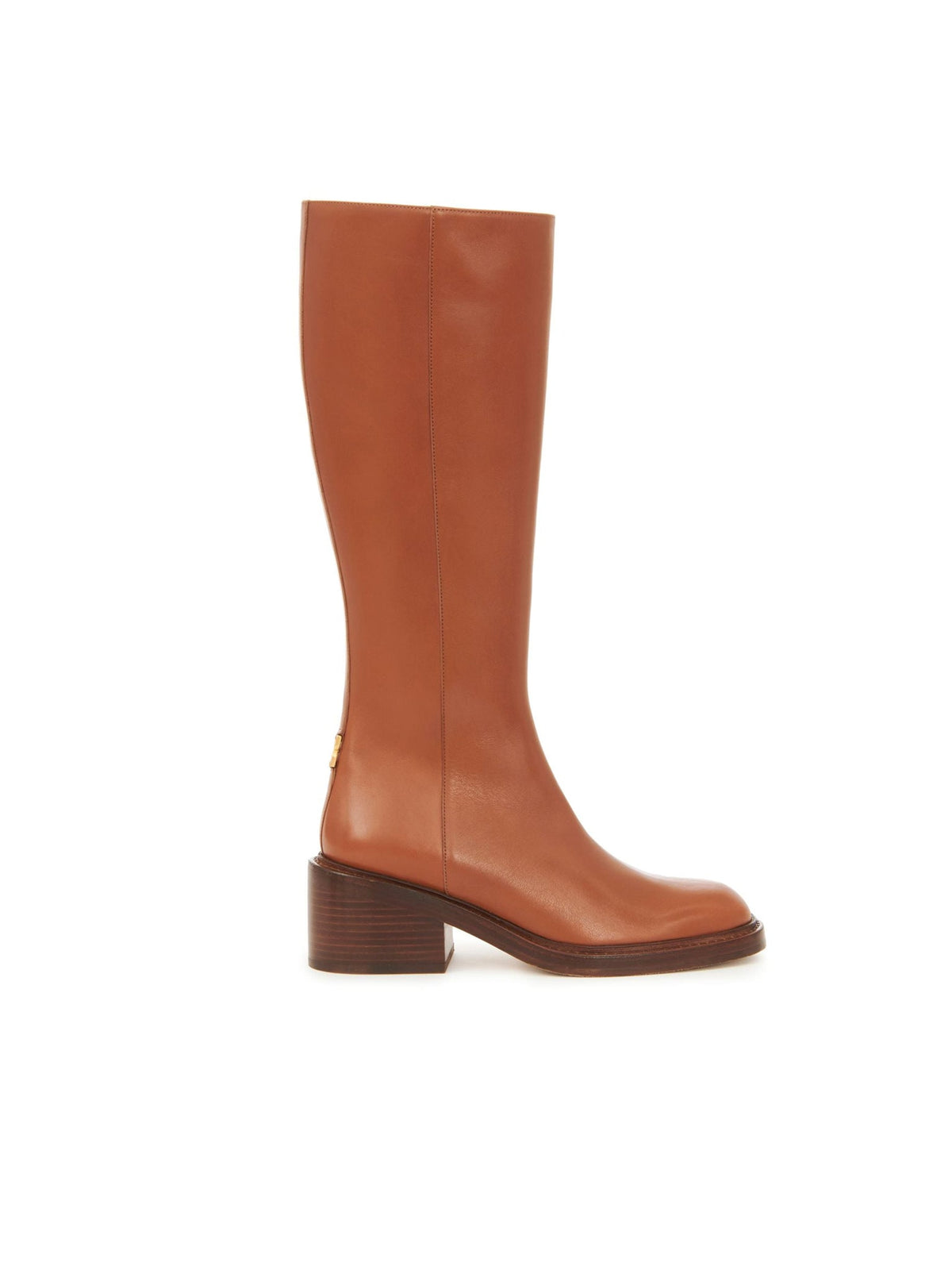 NO PORTE_Bottes Marcie en cuir - Clay Brown