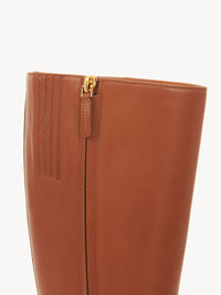 NO PORTE_Bottes Marcie en cuir - Clay Brown