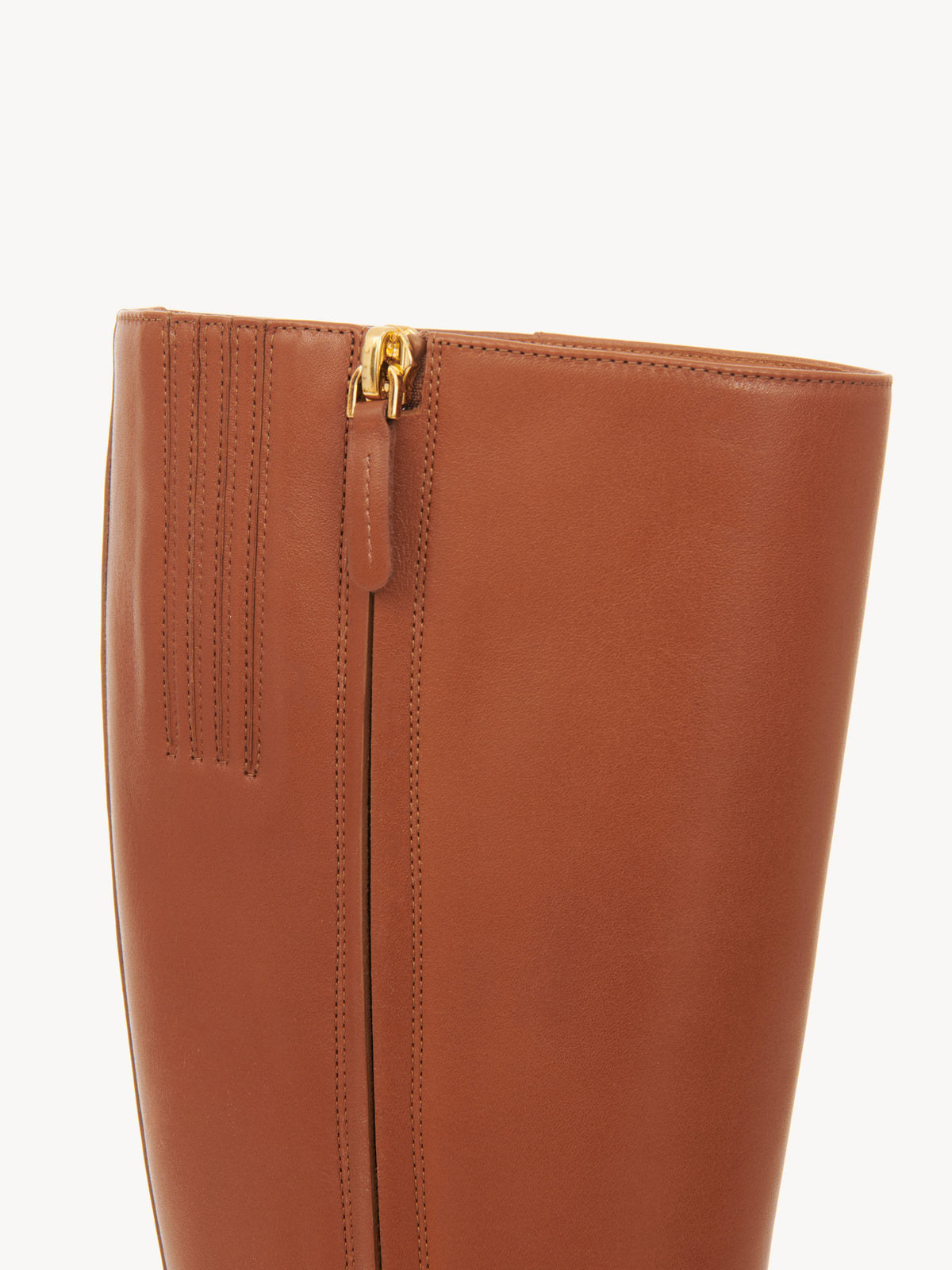 NO PORTE_Bottes Marcie en cuir - Clay Brown