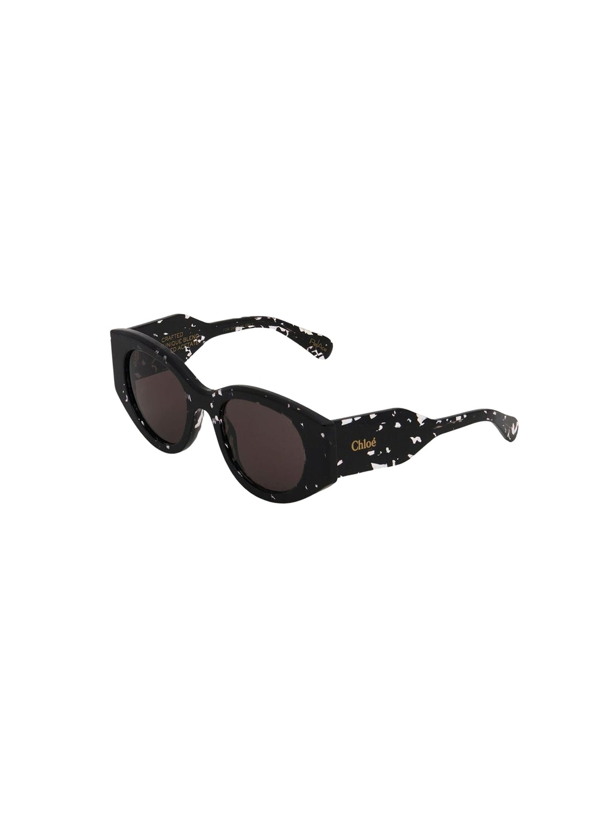 OK PORTE_Lunettes de soleil œil-de-chat Gayia - Crystal Black