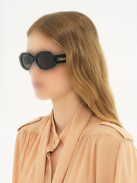 NO PORTE_Black SUNGLASSES - Black