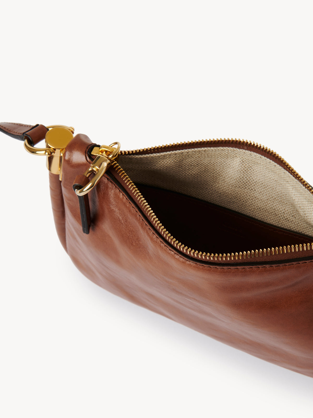 OK PORTE_Mini sac porté épaule Paraty 24 en cuir - Clay Brown