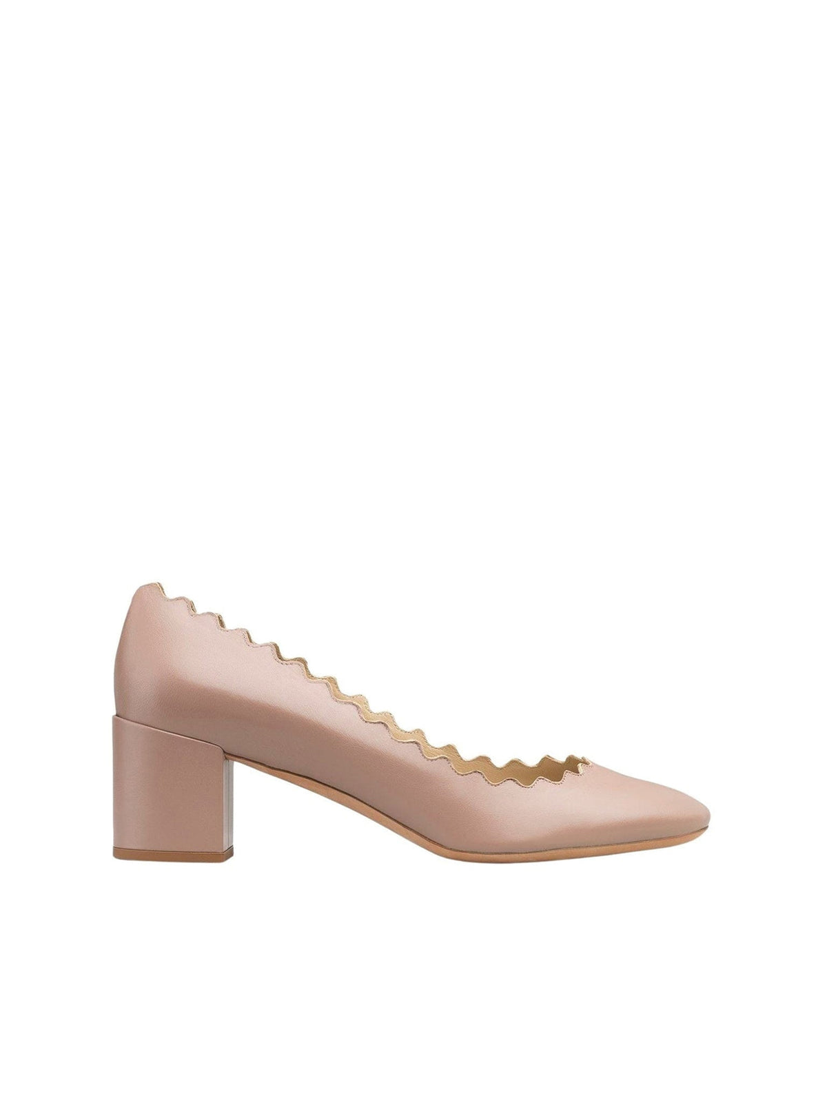 NO PORTE_Escarpins Lauren 50 en cuir - Pink Tea